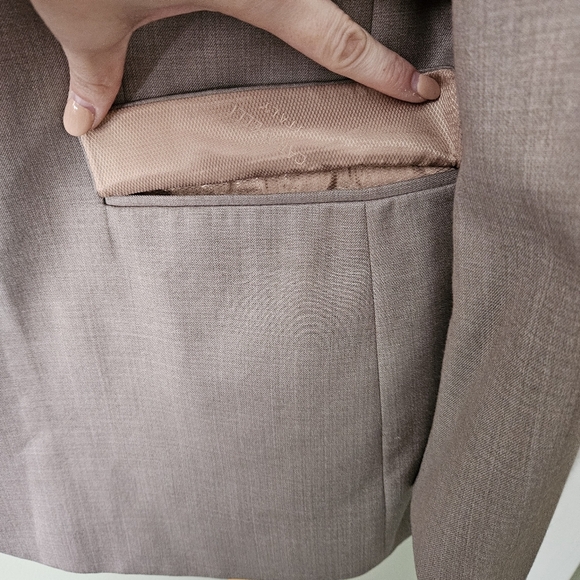 Caravelli Italy Brown Men's Suit Jacket Blazer Sport Coat 50R - Picture 7 of 7